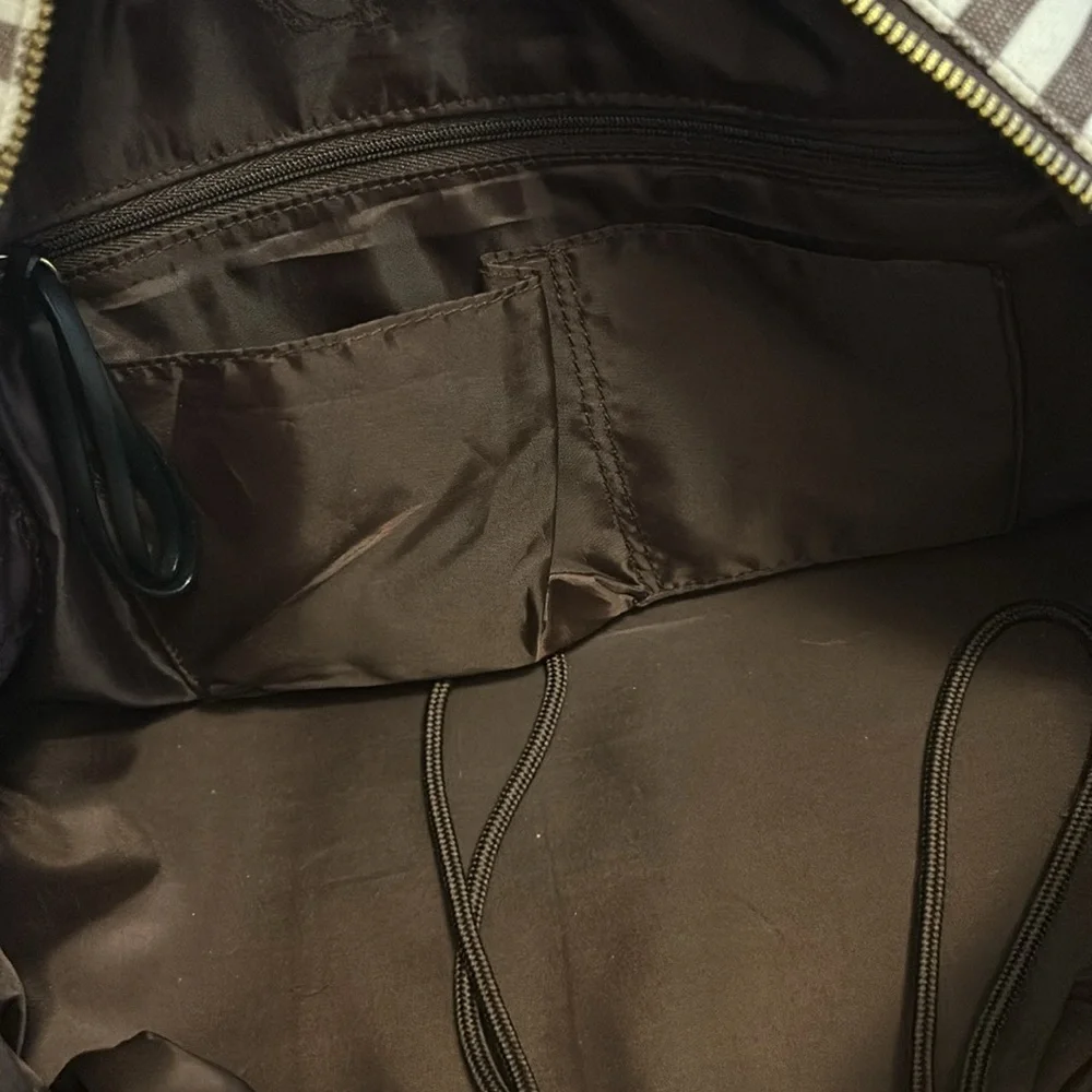 Henri Bendel Weekender Bowler Bag in Canvas - C - Picture 14 of 16